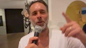 ברק רוזן עם אמיר דדון, צילום: מסך אינסטגרם